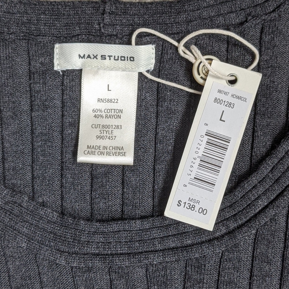 Max Studio Bell Sleeve Sweater Dress - Picture 7 of 8